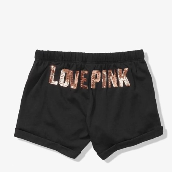 PINK Victoria's Secret Pants - NWT Pink bling shorts xs